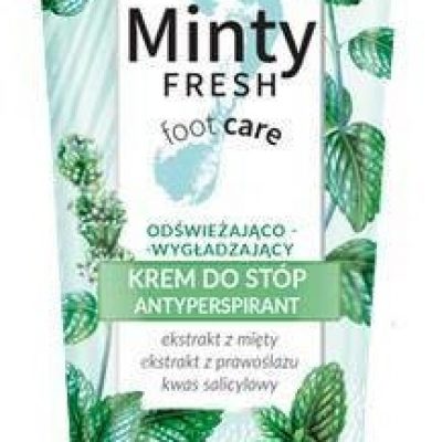 Bielenda Minty Fresh Foot Care krem antyperspirant odświeżająco-wygładzający 100ml 104505-uniw