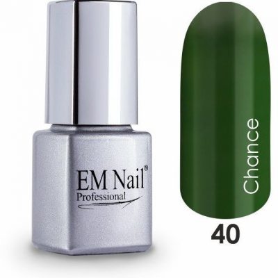 Em nail professional Lakier hybrydowy Premium Chance 40 - Zielony 40 Chance