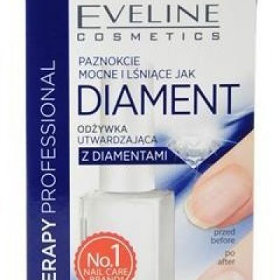 Eveline Nail Therapy Professional Diamond odżywka utwardzająca z diamentami 12ml