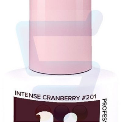 Hybrydowy lakier do paznokci Intense Cranberry nr 201