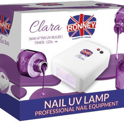 ronney RONNEY CLARA Profesjonalna lampa do paznocki UV 36W (GY-UV-818) - ZIELONA