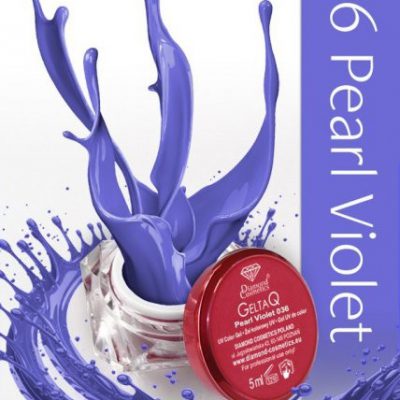 Semilac Diamond Cosmetics Żel UV kolor GeltaQ 036 Pearl Violet