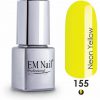 Em nail professional Lakier hybrydowy Neon Yellow 155 - 155 Neon Yellow