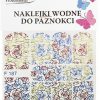 Em nail professional Naklejki wodne do paznokci - Kwiatki (F187) 5903041823490