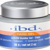 IBD LED/UV HARD Builder Gel - Clear, Żel budujący bezbarwny 56 g