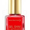Max Factor Gel Shine lakier do paznokci 11 ml dla kobiet 25 Patent Poppy